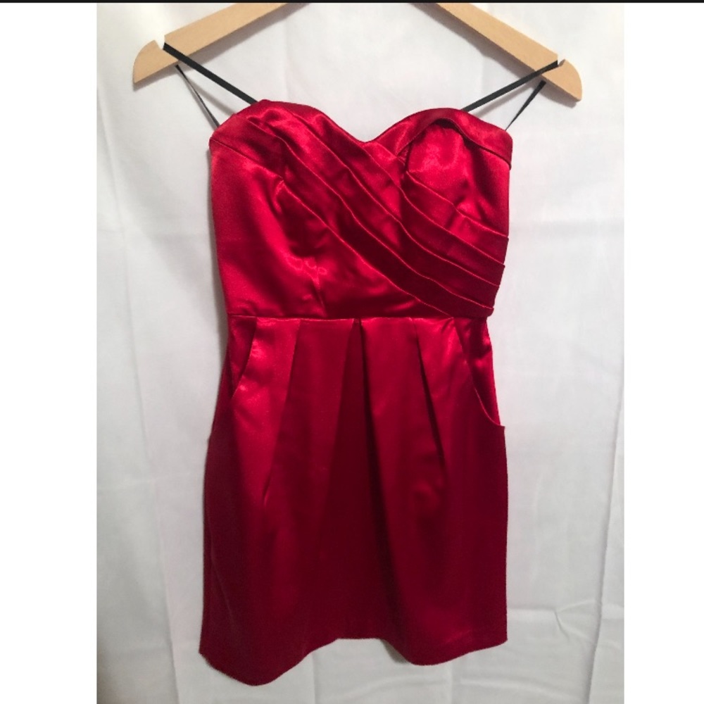 BCX red dress